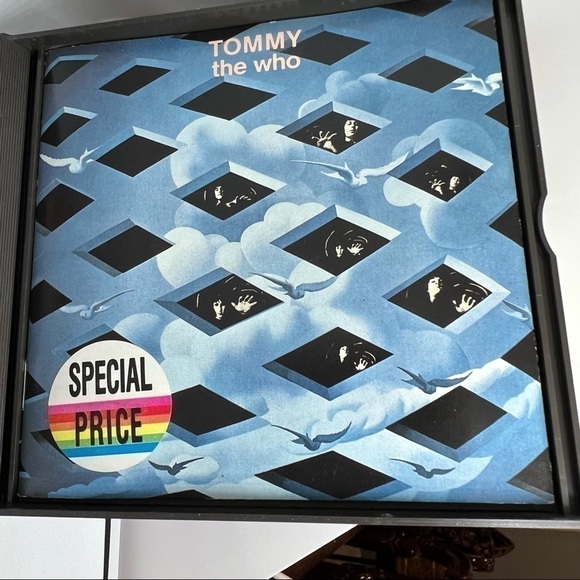 EUC-TOMMY The Who 2CD Box Set Polydor 800 077-2 W.Germany Repress 1969 Rare - Picture 9 of 9